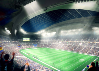 Illustration for article titled Cancelado el futurista estadio olímpico de Tokio por dispararse su coste